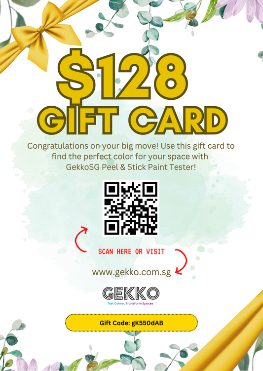 GekkoSG $128 Gift Card