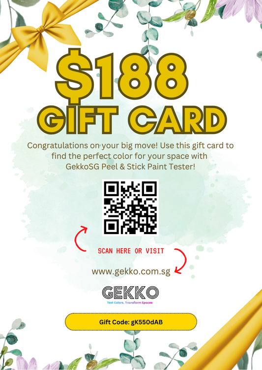 GekkoSG $188 Gift Card