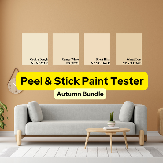 Bundle - Autumn - GEKKOSG Peel And Stick Nippon Paint Tester / Paint Sample